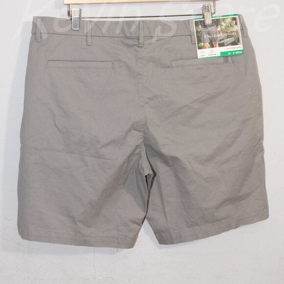 English Laundry Men's Midweight Flat Front Textured Short With Flex‎ Waistband - Picture 4 of 7